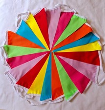 Fabric Bunting Party Bright