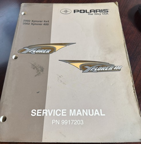 2002 polaris xplorer 400 4x4 - 2002,
