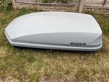 exodus 470l roof box in good