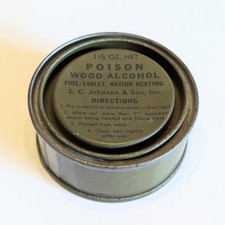 Vintage fuel tablet for