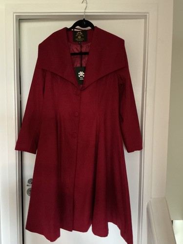Hell bunny burgundy fit - bunny, "