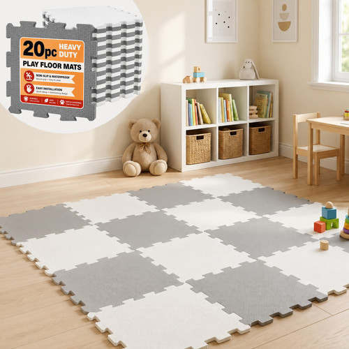 20pc large grey white - large, kids