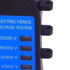 Electric Fence Voltage Tester with LED Indicator Tool for Current Checking