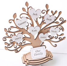 Wooden Personalised Family