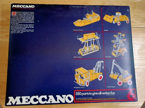 Vintage meccano 1974 - meccano,