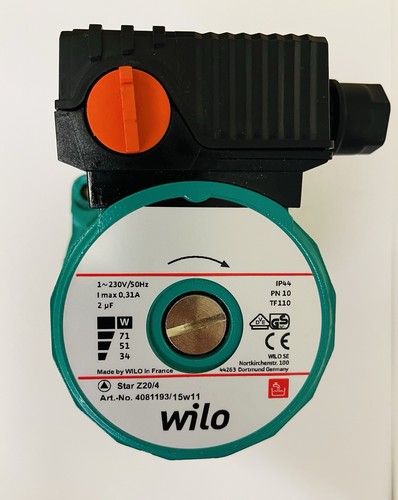 Wilo star 3 water pump - star, 20/4-3