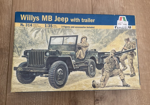Italeri model kit 314 - kit,