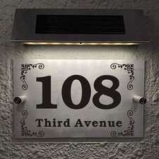 Personalised House Number