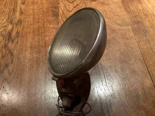 Vintage car headlamp - vintage,