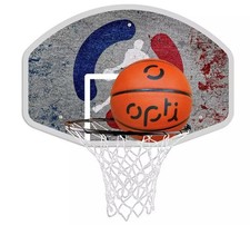 BASKETBALL RING, BOARD, NET