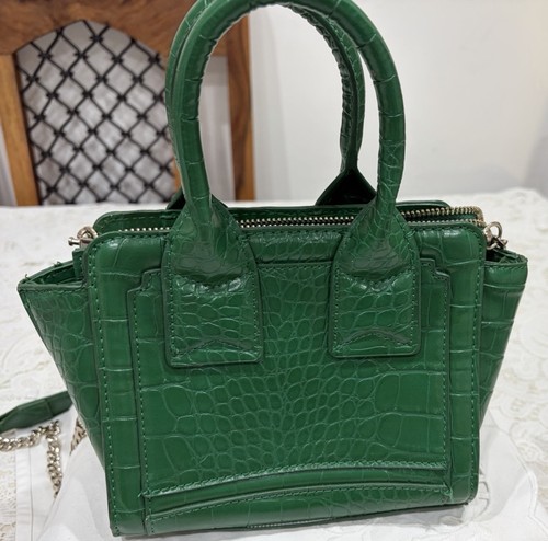 Zara green croc effect - croc,