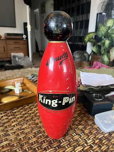 Vintage ansells king pin - vintage, beer