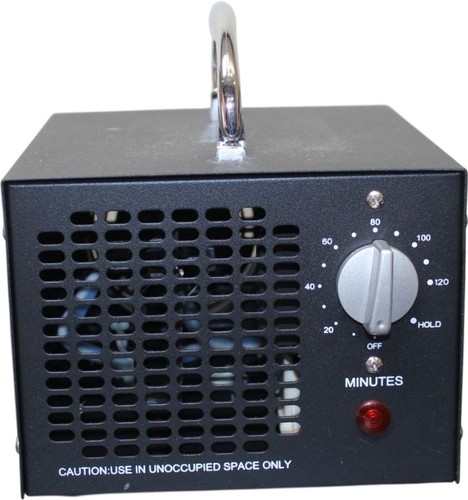 Black metal ozone generator - black,