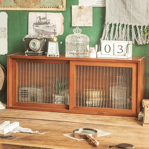 Wooden storage cabinet - storage,