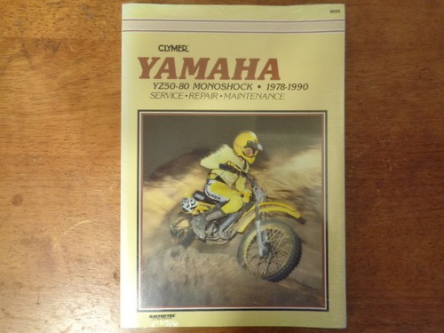 Clymer yamaha yz50 - yamaha, yz50-80