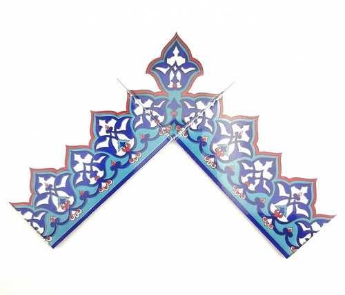 Turkish style ceramic - turkish, border