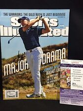 JSA JORDAN SPIETH SIGNED AUTOGRAPHED MAGAZINE GOLF PGA OPEN SPORTS ILLUSTRATED