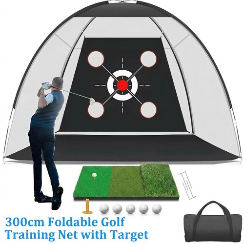 Golf practice net set - 3m, 2m