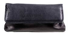 Leather Tobacco Pouch Black