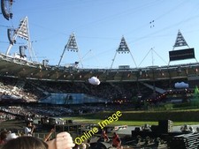 Photo 6x4 London 2012 Olympic Opening Ceremony Full Dress Rehearsal Strat c2012