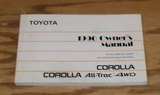Original 1990 Toyota Corolla