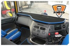 TRUCK TABLE  for DAF 106XF (euro6) Large BLUE finish /dashboard table max low