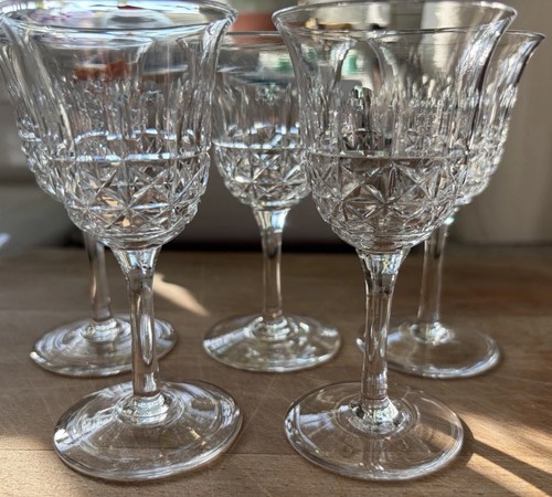 Small cut crystal - crystal, stemmed