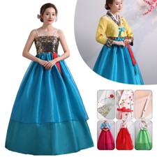 Traditional Costume Women Hanbok Dress Set Performance Dance Clothing Korean