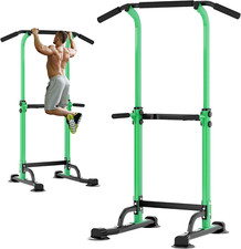 Power Tower Pull Up Bar Station, Free Standing Pull Up Rack, Height Adjustable