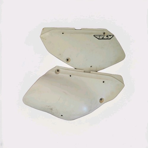 Klx650r side panels white - side,