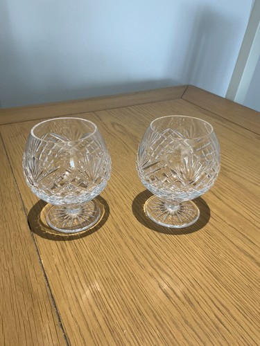 Two tyrone crystal brandy - two,