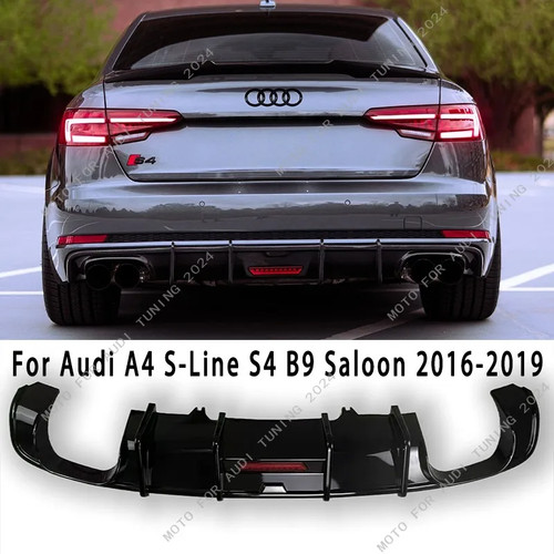 Led rear bumper diffuser - bumper, for