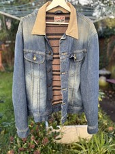 Vintage Lee 101 J Storm Rider Denim Jacket - XL