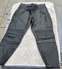 Belstaff Women’s Leather Motorcycle Trousers size 20 - Excellent Condition