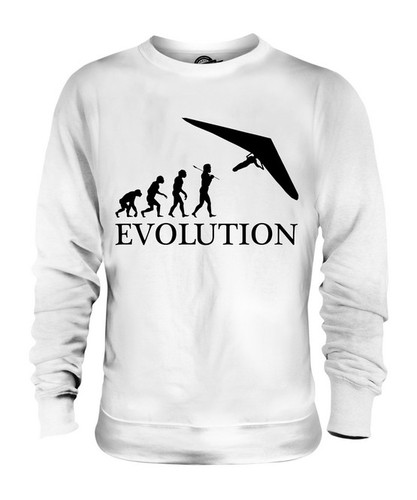Hang glider evolution man - hang,