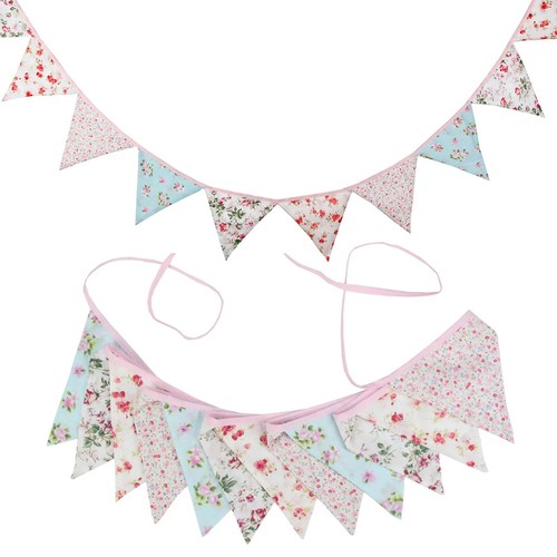 2mfabric bunting 12 pcs - bunting,,