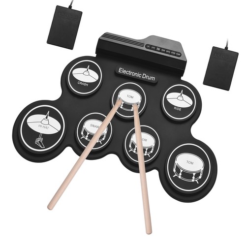 Usb roll electronic drum - roll-up,