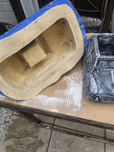 Latex and fibreglass - fibreglass, moulds