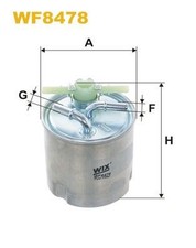 WIX FUEL FILTER METAL TYPE