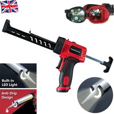 Battery Powered Electric Cordless Caulking Gun Handheld Glass Mastic Glue Gun