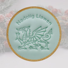 Welsh Dragon Christmas Icing