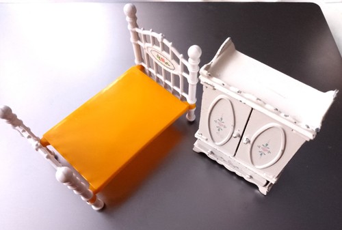 Dolls house furniture vintage - house,