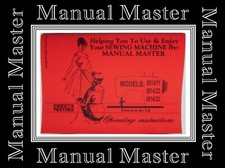 Creasta Textima Veritas sewing machine instructions Manual Book (NO MACHINE)