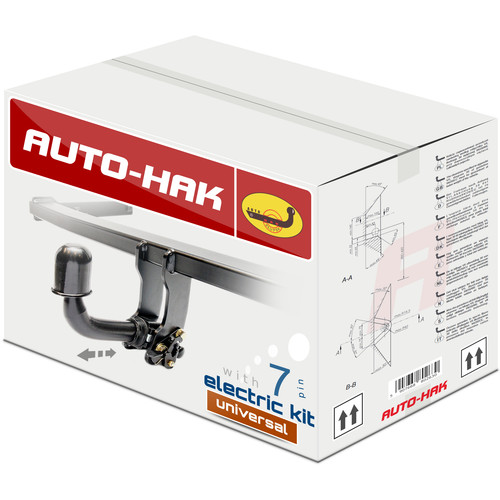 Detachable tow bar - detachable,