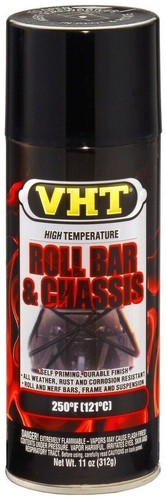 Sp670 gloss black roll bar - black, &