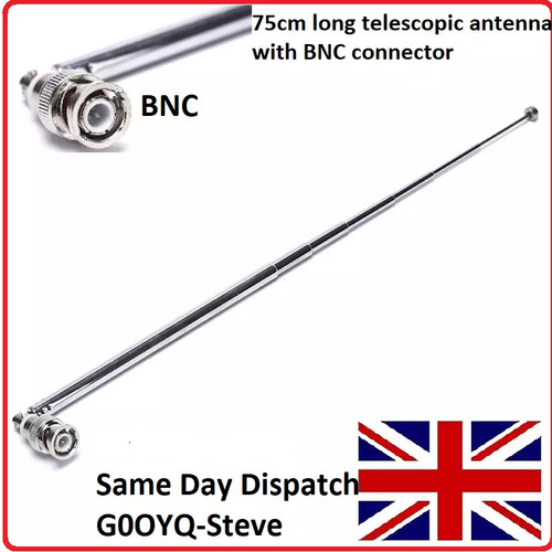 Bnc telescopic antenna - bnc, scanner