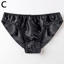 Women Glossy Silk Satin Briefs
