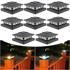 2-8x LED Solar Powered Deck