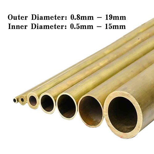 Brass tube pipe - tubing, hollow