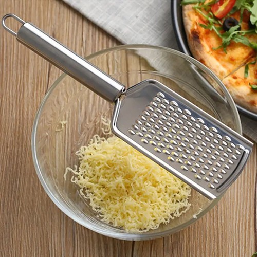 Stainless steel paddle grater - stainless,